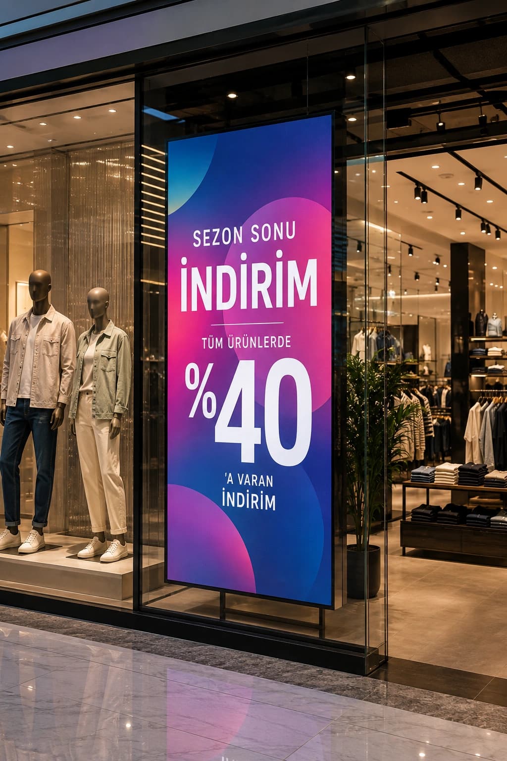 Vitrin & Kampanya Ekranları