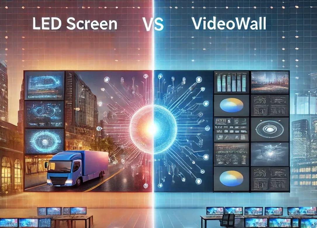 LED Ekranlar ve Videowall Ekranlar: Size En Uygun Teknoloji Hangisi?