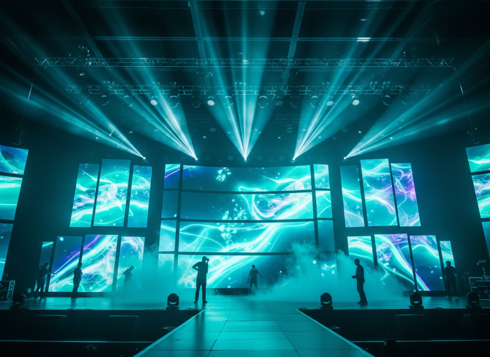Konser sahnesi LED ekran
